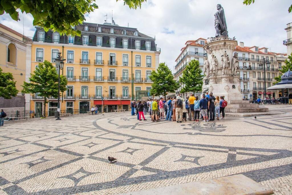 Sj2dee Heart Of Baixa New Air Conditioning Spacious 2 Apts 4br2ba Lizbona